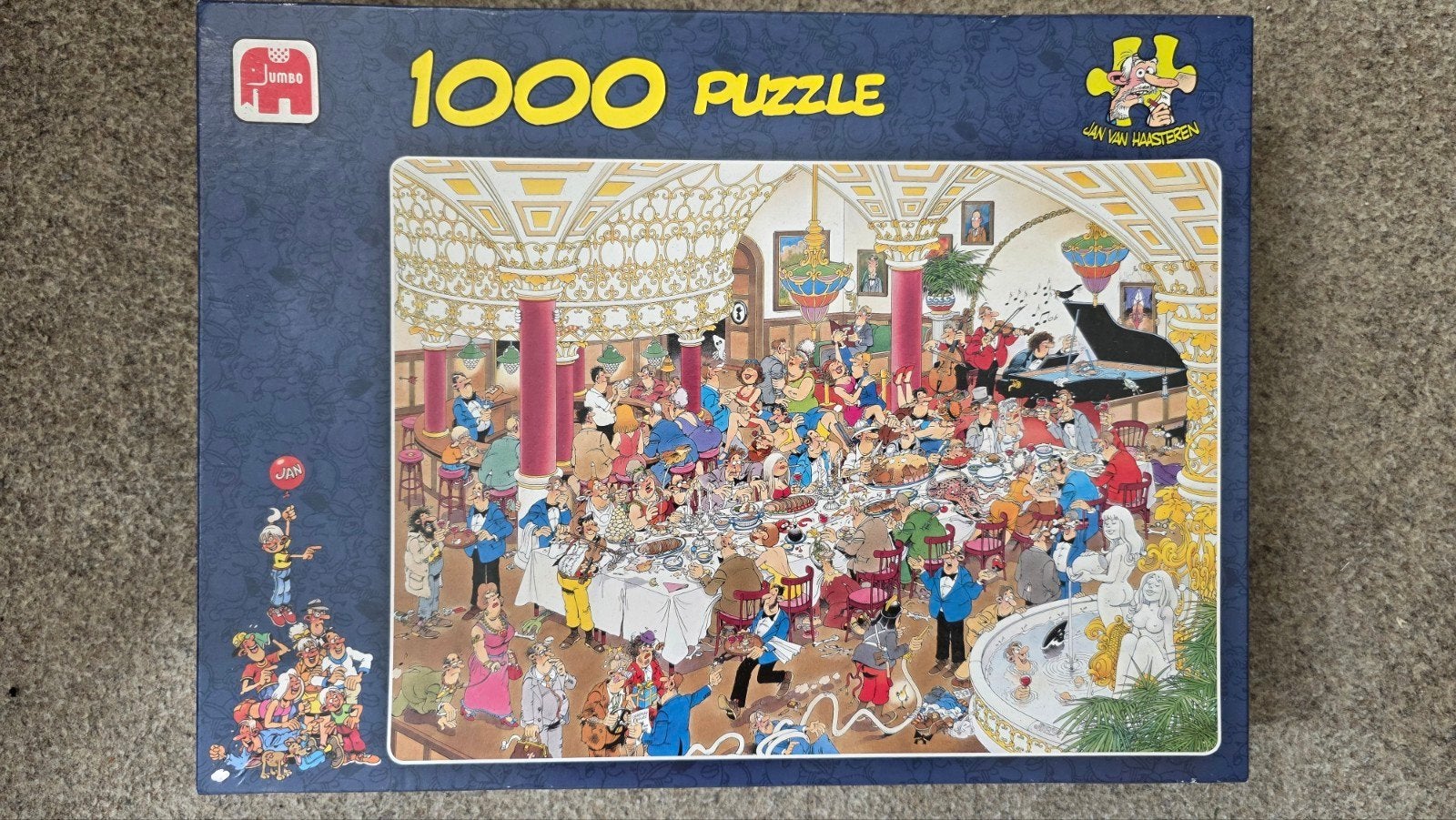 JUMBO PUZZEL JAN VAN HAASTEREN, Hobby en Vrije tijd, Denksport en Puzzels, Ophalen