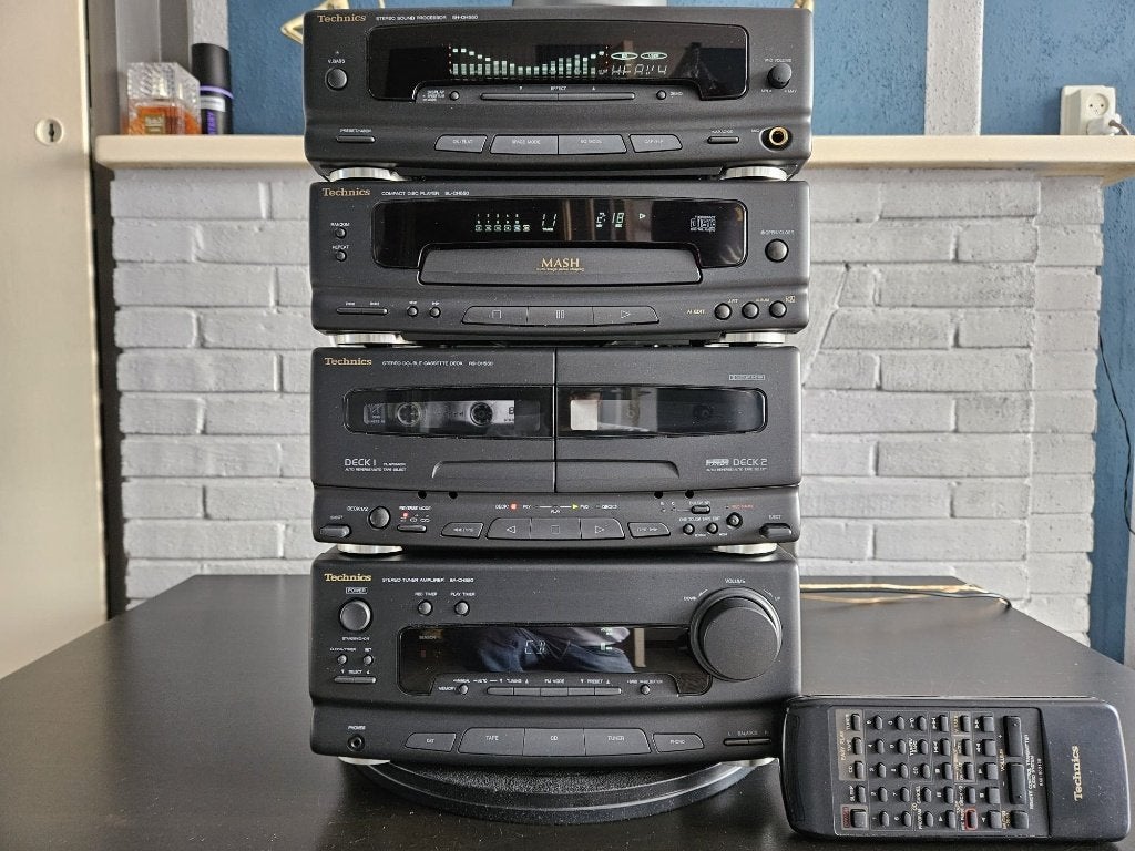 Technics CH550 Stereo Set – Compleet, Audio, Tv en Foto, Gebruikt, Tuner of Radio, Losse componenten, Ophalen