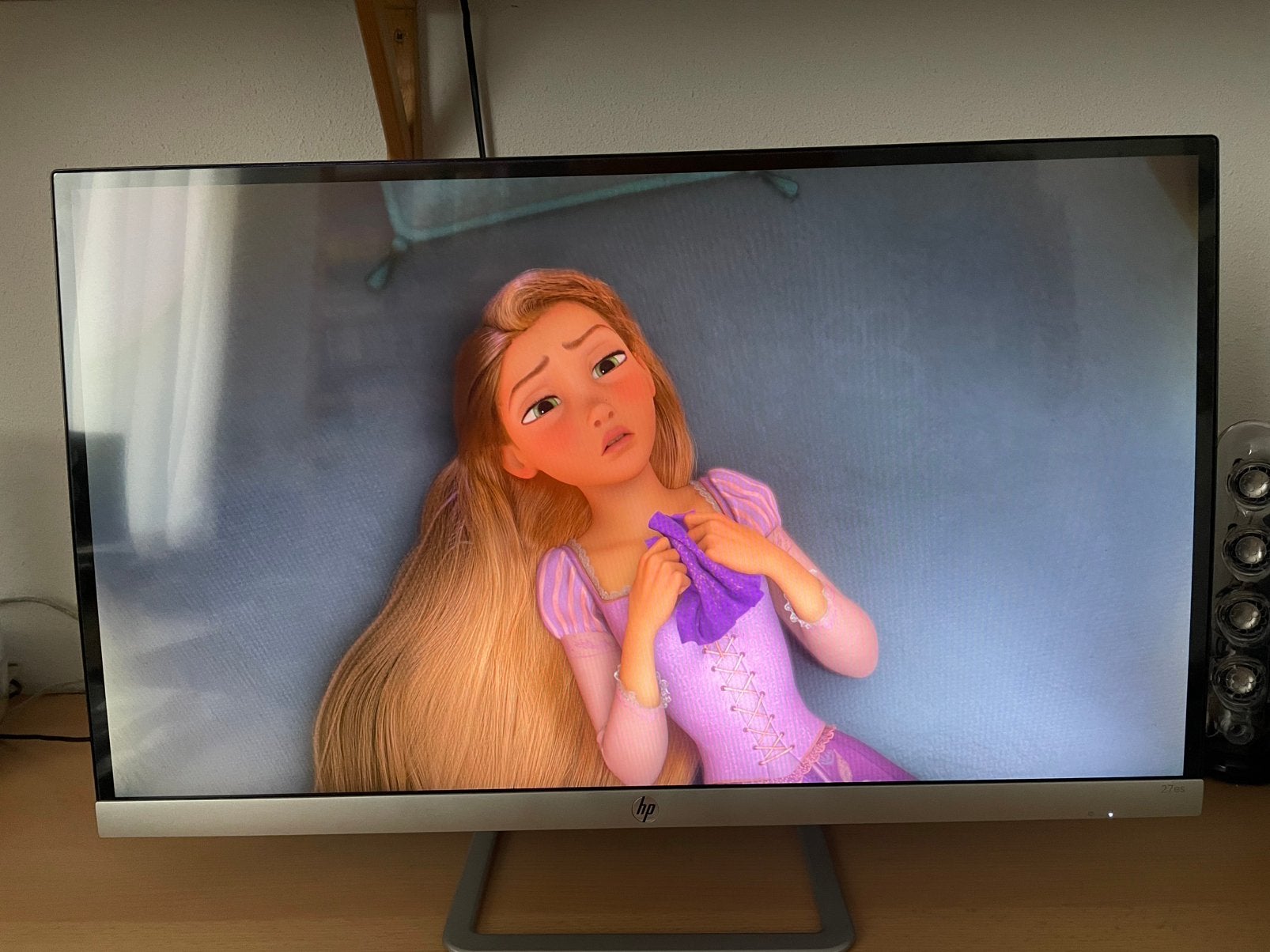 HP 27 ES full HD IPS 27 inch 69 cm monitor scherm, Computers en Software, Monitoren, HDMI, IPS, Full HD, Zo goed als nieuw