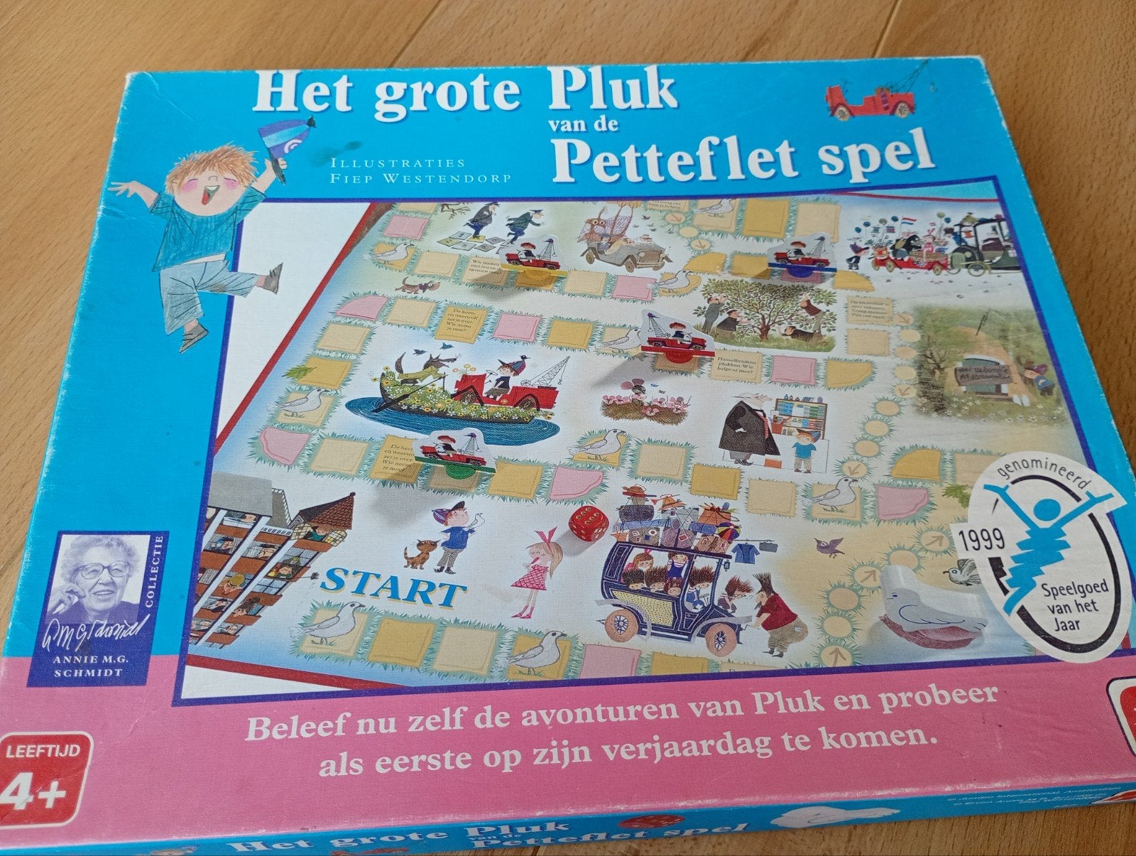Het grote Pluk van de Petteflet spel - Bordspel, Drie of vier spelers, Ophalen, Gebruikt, Jumbo