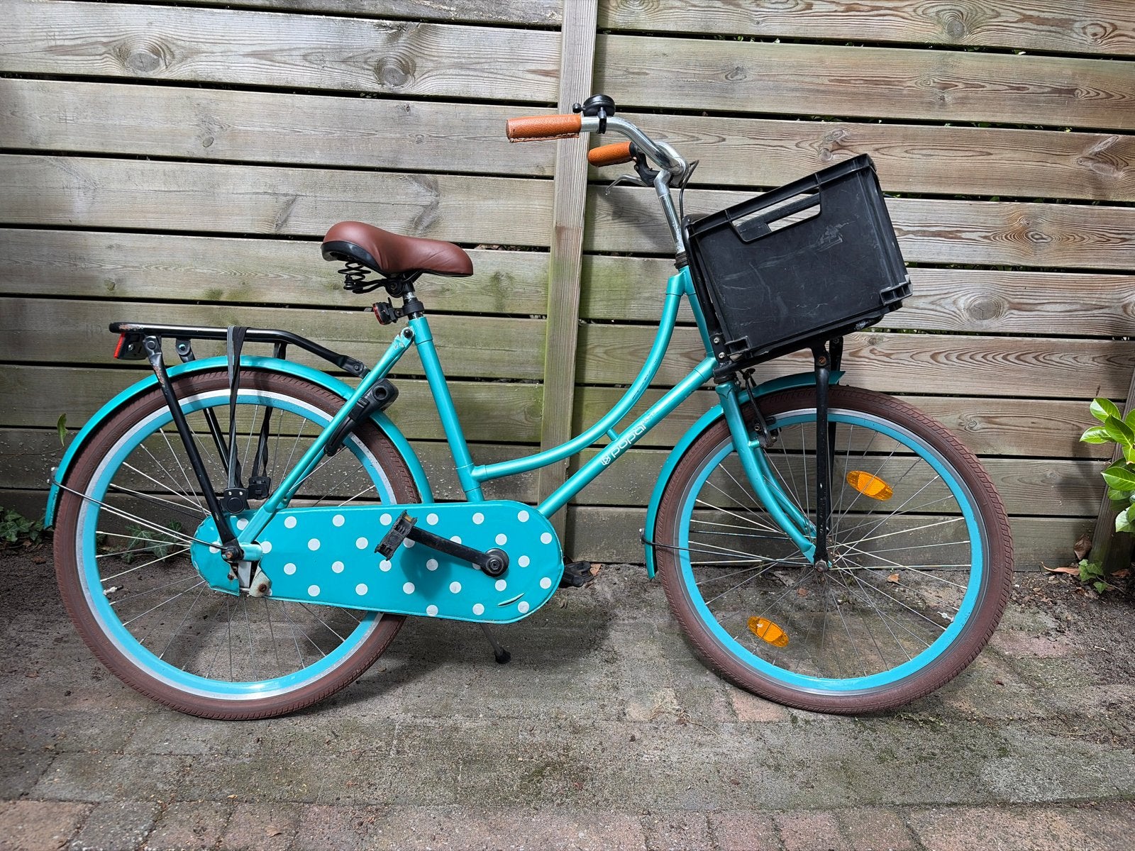 Popal Daily Dutch Basic 24 inch transportfiets meisjesfiets, Fietsen en Brommers, Velgrem, Minder dan 47 cm, Ophalen, Overige merken