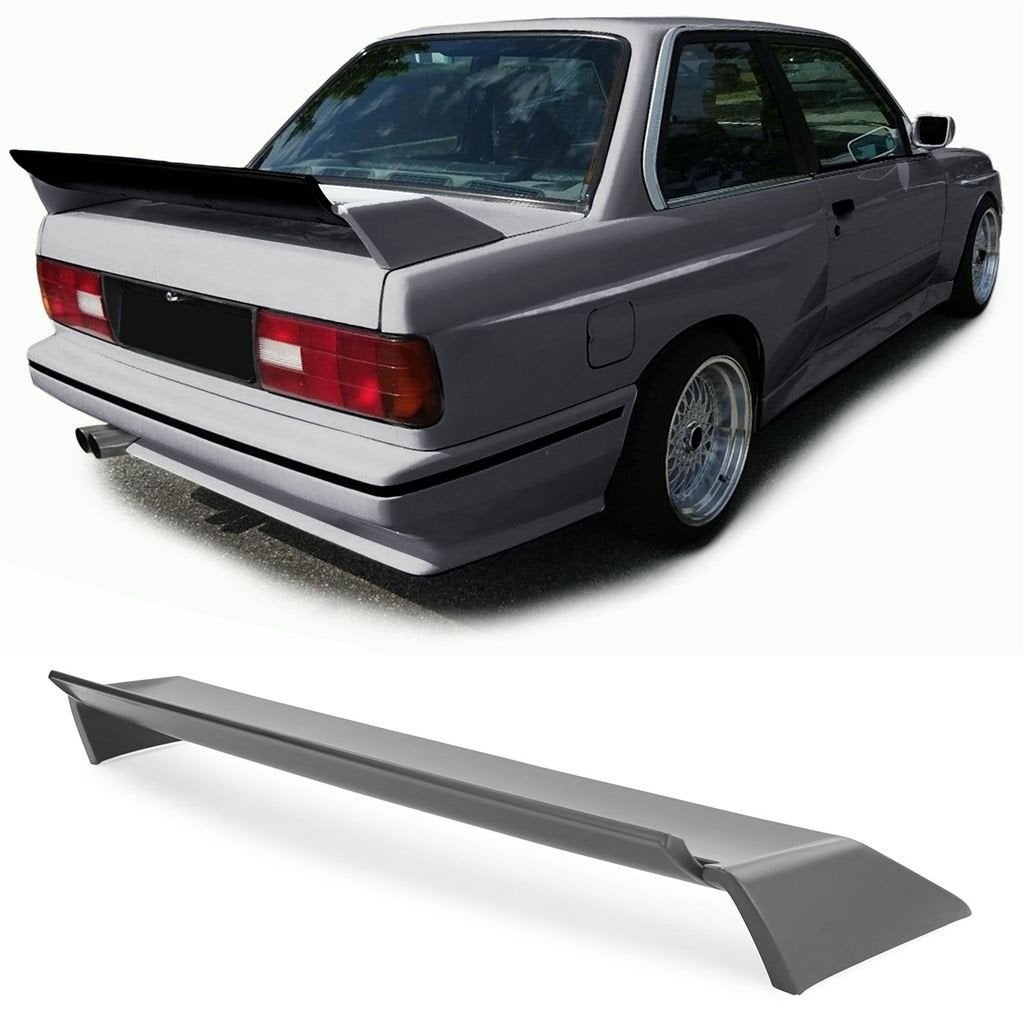 Evo Achterklep Spoiler Voor BMW E30 Primer, Verzenden, Automotive Parts, A.parts@hotmail.nl, Trasmolenlaan 12 3447 GZ Woerden