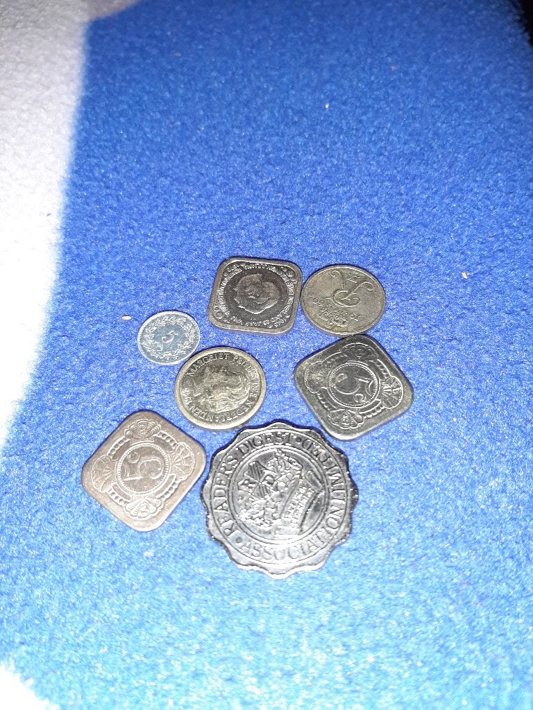 Muntjes, Ophalen, Vóór koninkrijk, Setje