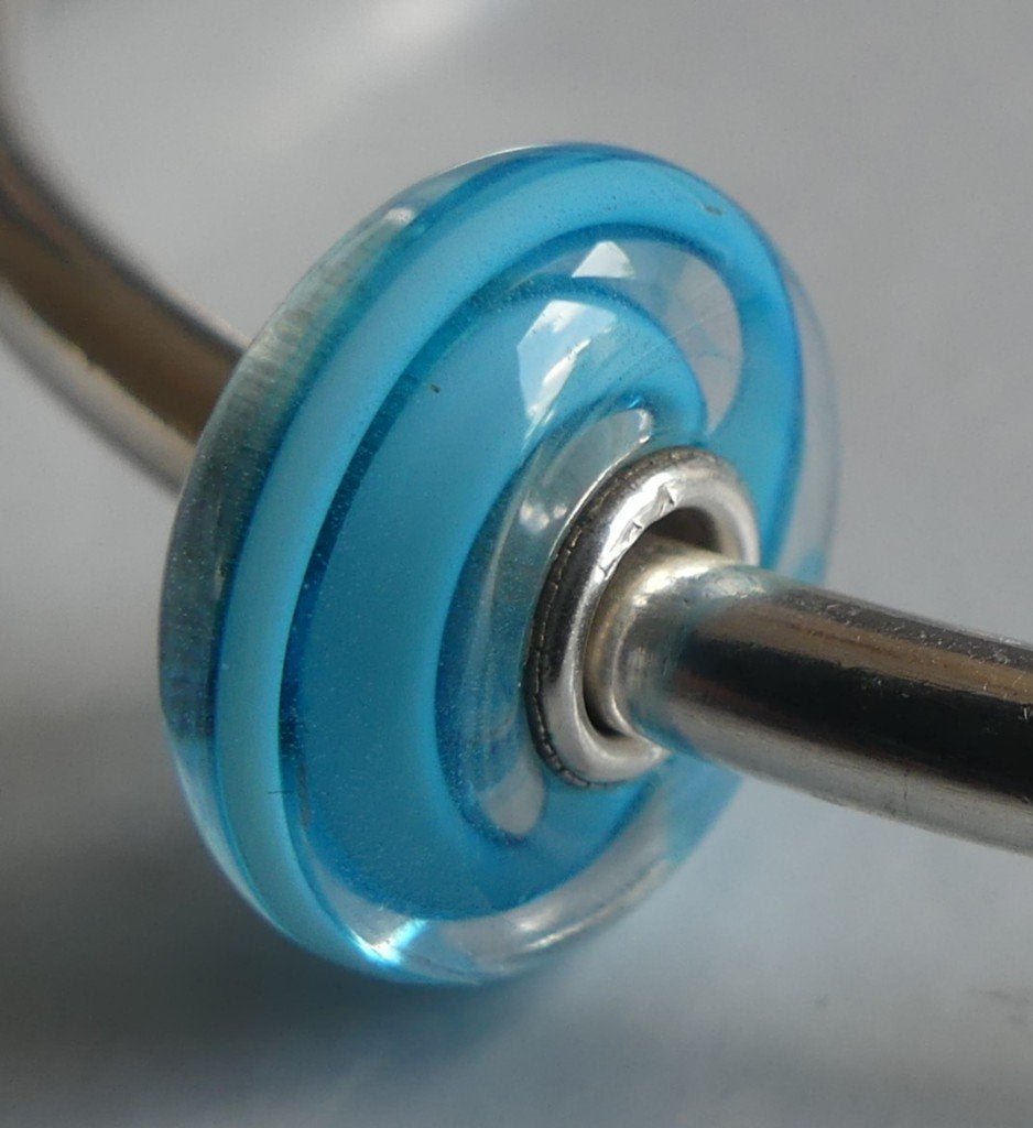 Trollbeads TURKOOIZEN LINT, -, Verzenden, -, Zo goed als nieuw