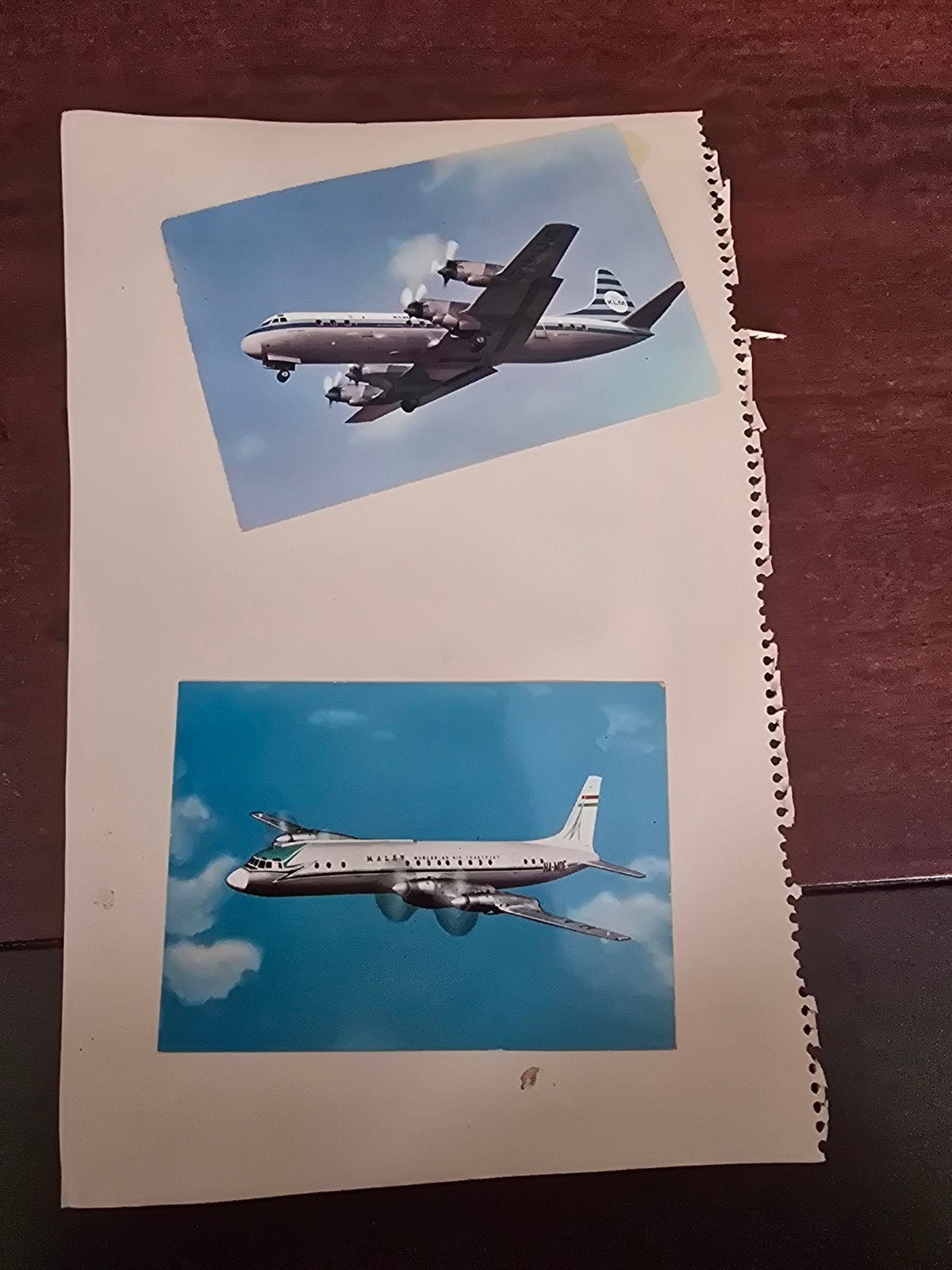 Vintage Vliegtuigfoto's - KLM en meer, Verzamelen, Ophalen, Gebruikt, Kaart, Foto of Prent