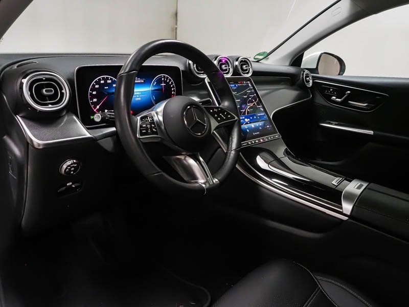 Mercedes-Benz GLC Coupé 300 e 4MATIC Plug-In Hybride Trekha, Auto's, Automaat, 12 maanden, Zwart, Wit