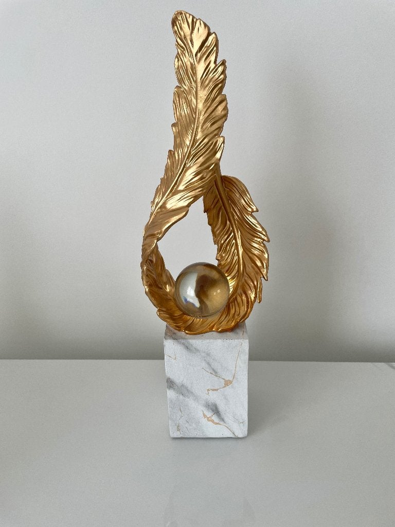 Veer beeld goud decoratie, Ophalen of Verzenden, Dier