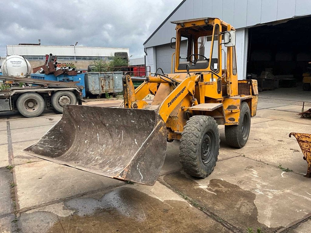 1990 zettelmeyer ZL1601B Shovel, Wiellader of Shovel