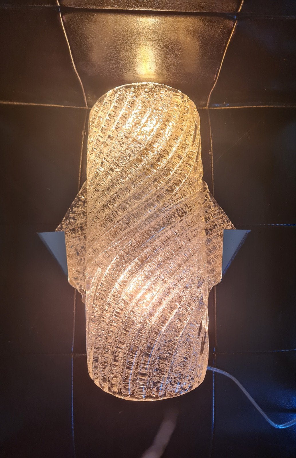Murano wandlamp Italiaans Barovier & Toso Italy Mid Century, E14 (klein), Ophalen of Verzenden, Wandlamp, Gebruikt