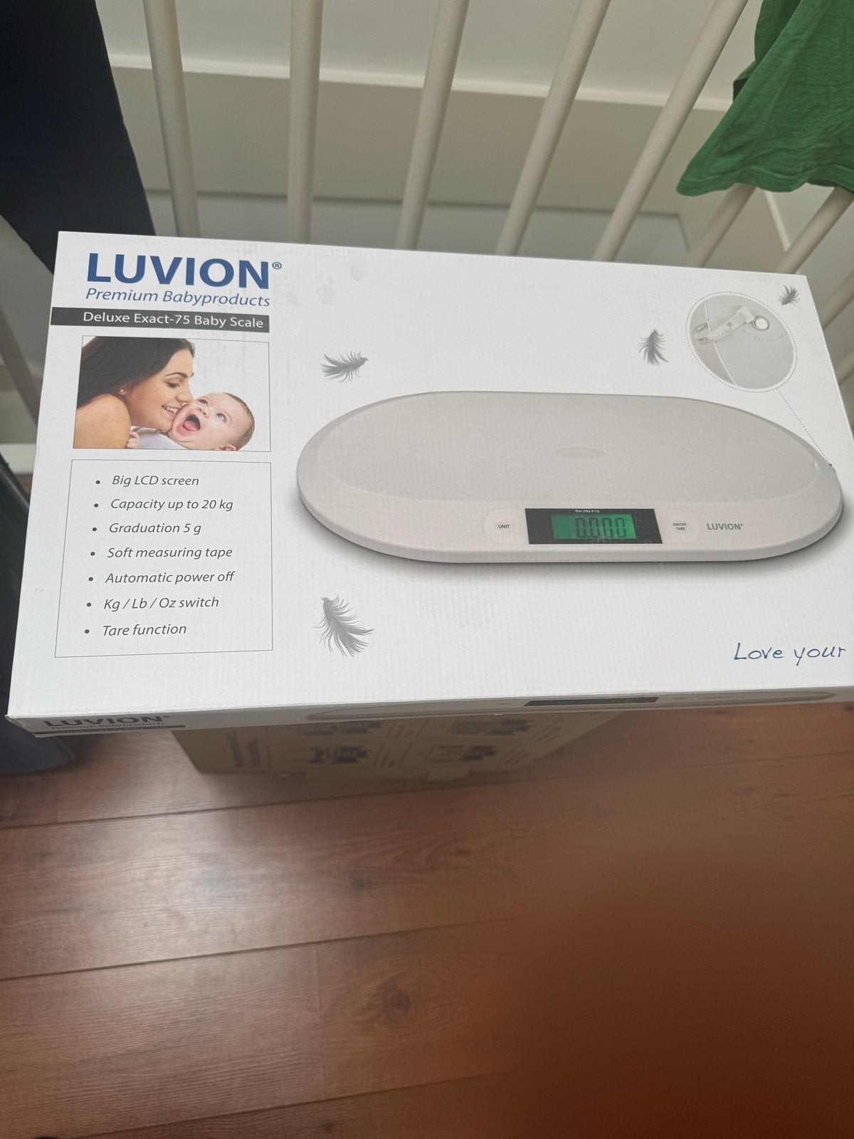 Luvion Deluxe Exact-75 Babyweegschaal, Ophalen, Nieuw