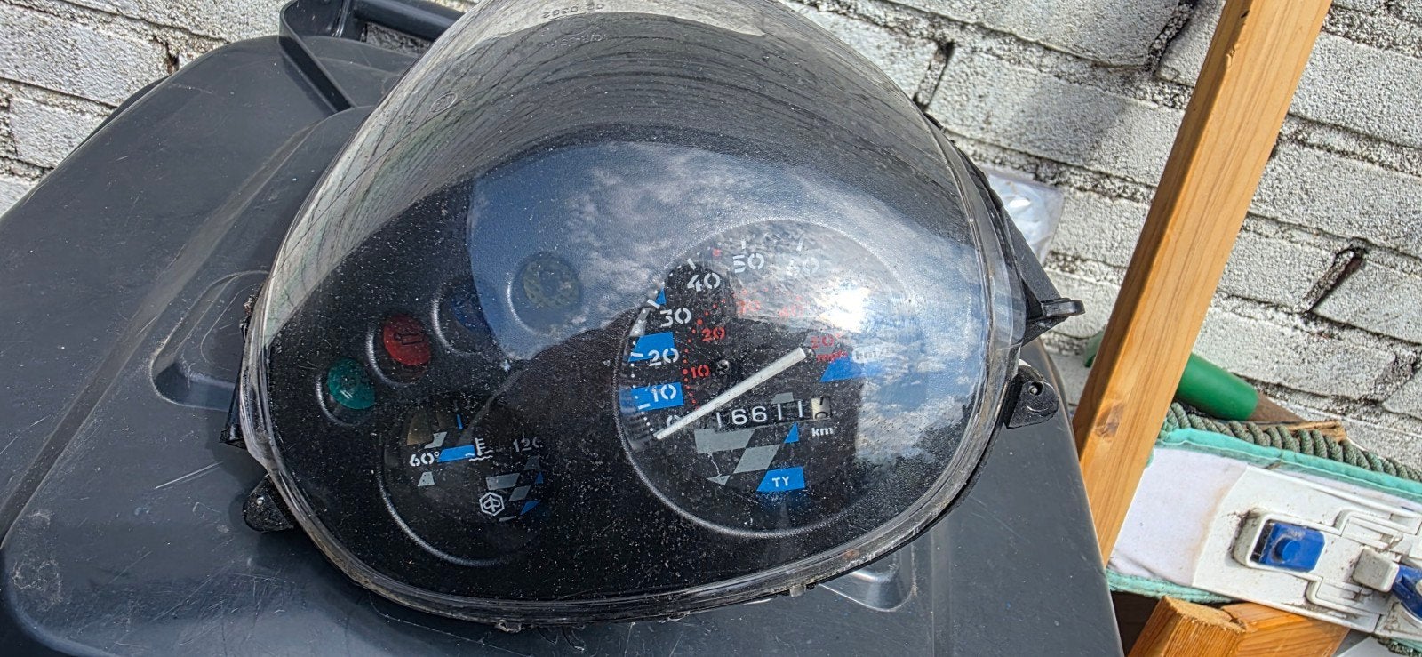 Zip H2O Dashboard, Ophalen of Verzenden, Gebruikt, Overige typen, Piaggio