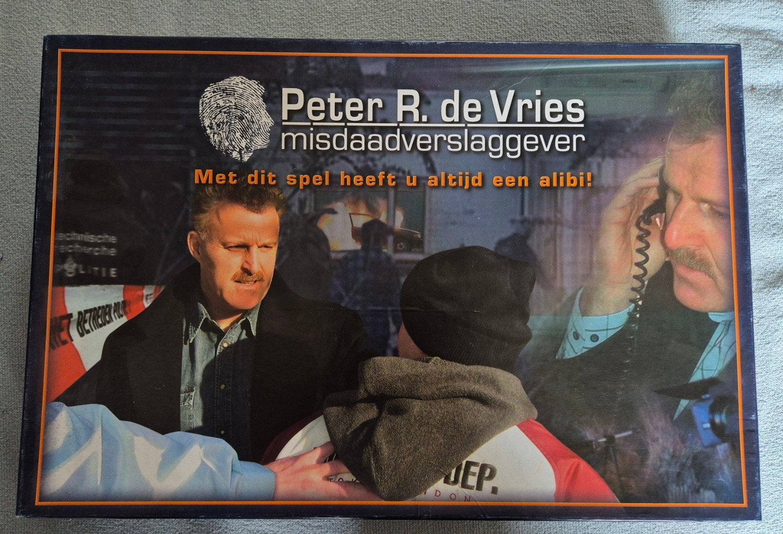 Peter R. de Vries Misdaadverslaggever Bordspel, Hobby en Vrije tijd, Drie of vier spelers, Ophalen of Verzenden, Zo goed als nieuw