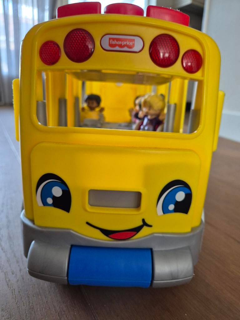 Fisher-price bus met geluid en poppetjes, Kinderen en Baby's, Speelgoed | Fisher-Price, Ophalen of Verzenden, Auto of Voertuig