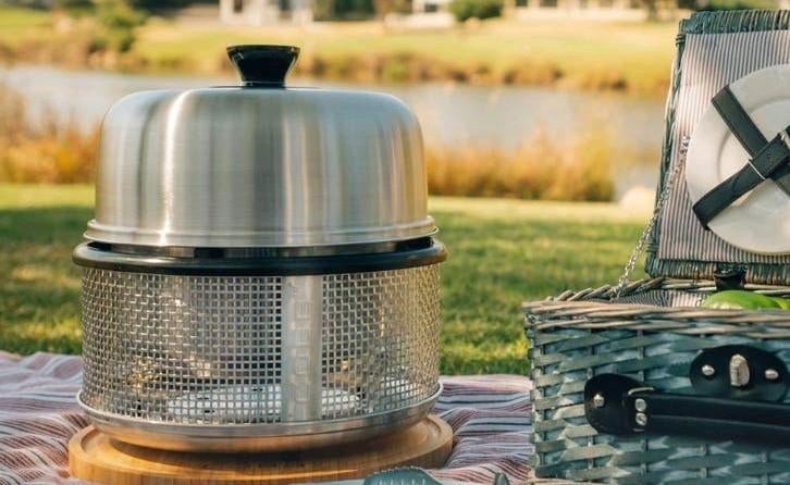 Cobb Premier Air Barbecue, Tuin en Terras, Houtskoolbarbecues, Ophalen of Verzenden, Zo goed als nieuw, COBB