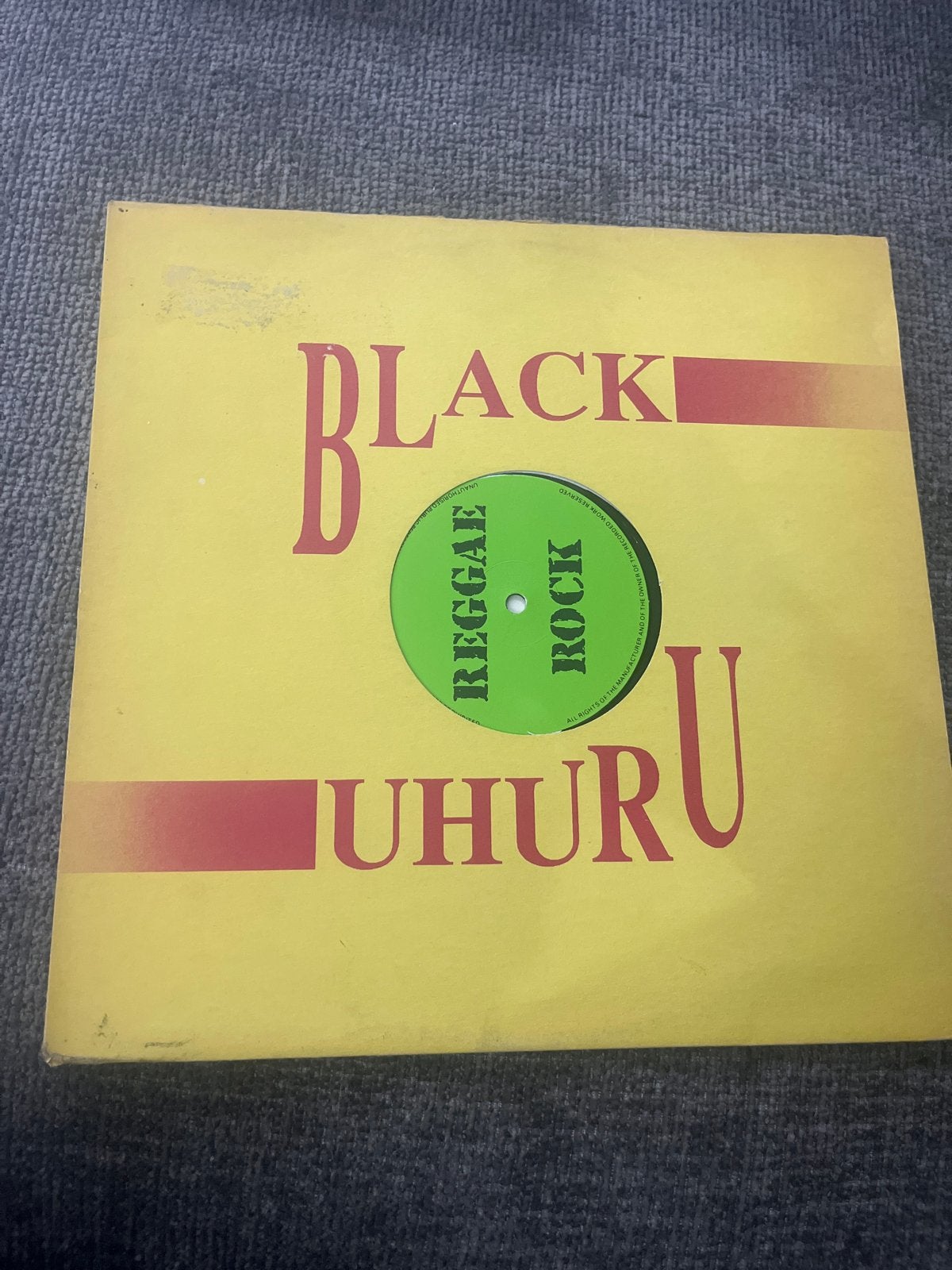 Black Uhuru - Reggae Rock EP (Vinyl), Ophalen of Verzenden, Gebruikt, 12 inch, EP