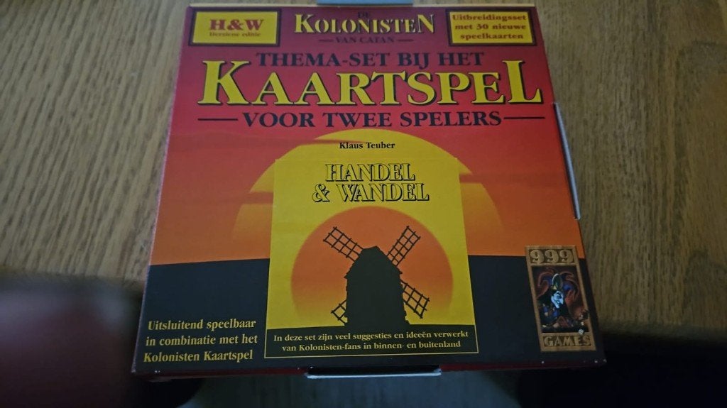 kaartspel nieuw 999 games Catan Handel en Wandel 999, Een of twee spelers, Ophalen of Verzenden, Nieuw, 999 Games