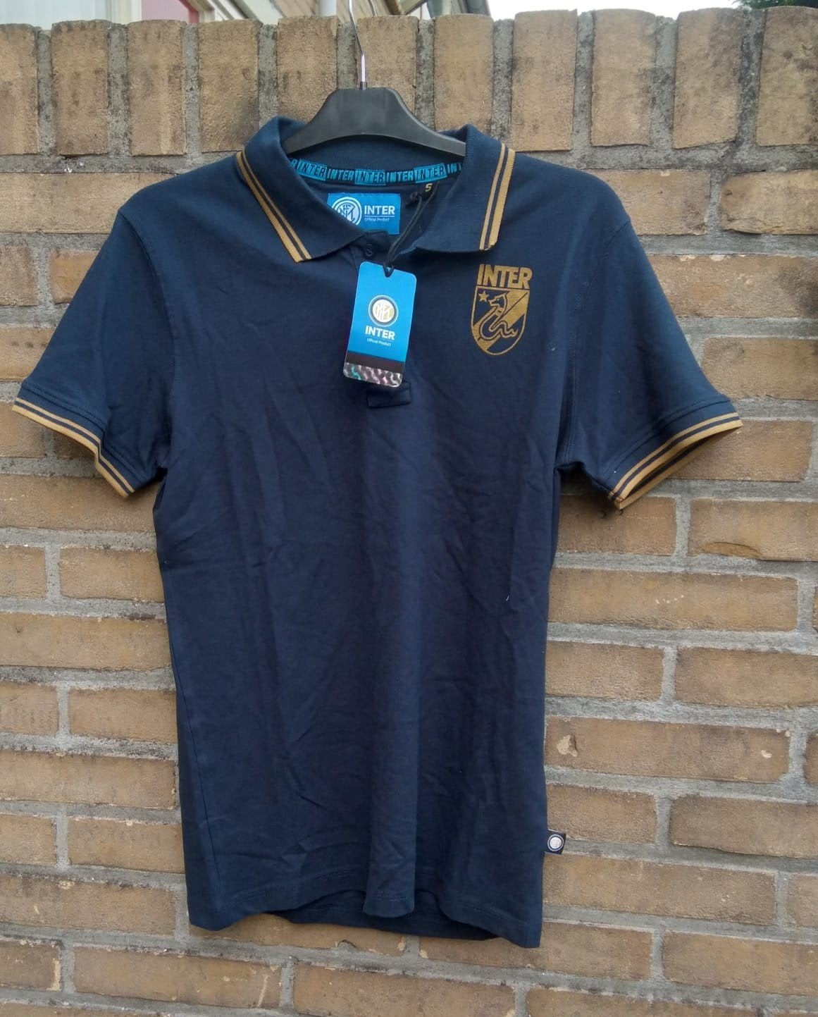 inter Milan polo maat S, Sport en Fitness, Ophalen of Verzenden, Shirt