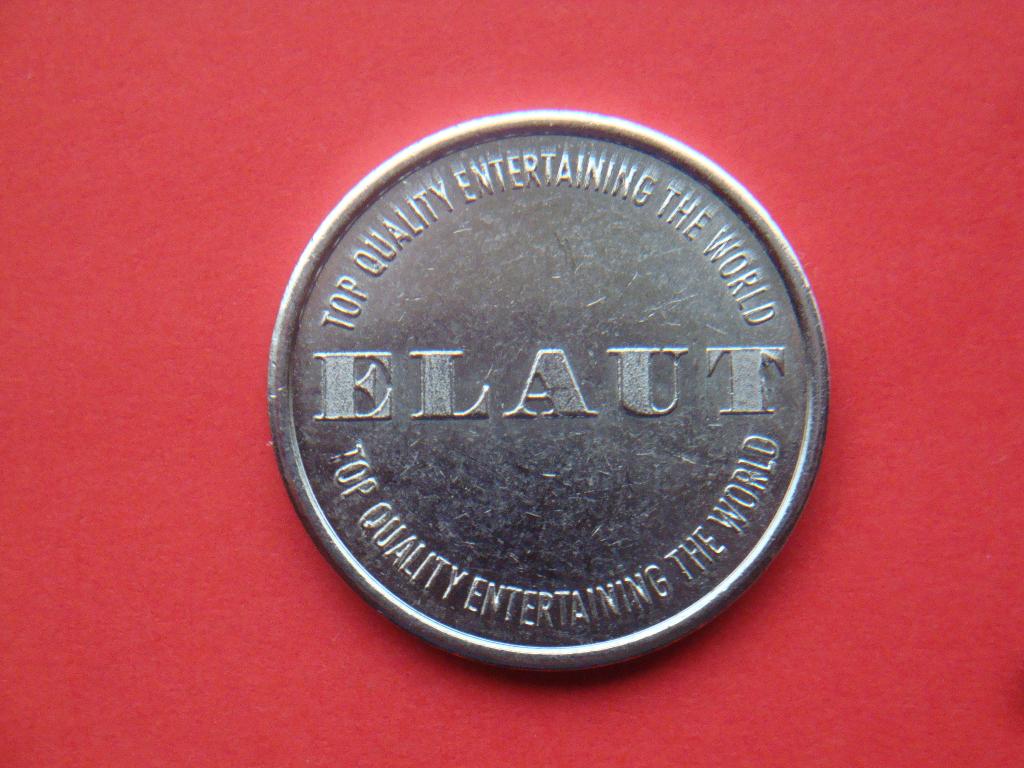 Kavel penning Elaut amusement., Verzenden, Overige materialen, Buitenland