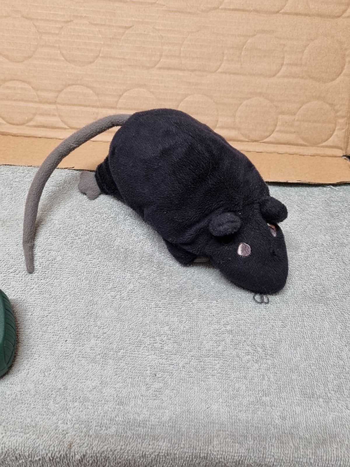 ikea rat knuffel zwart nr 24, Ophalen of Verzenden, Overige typen