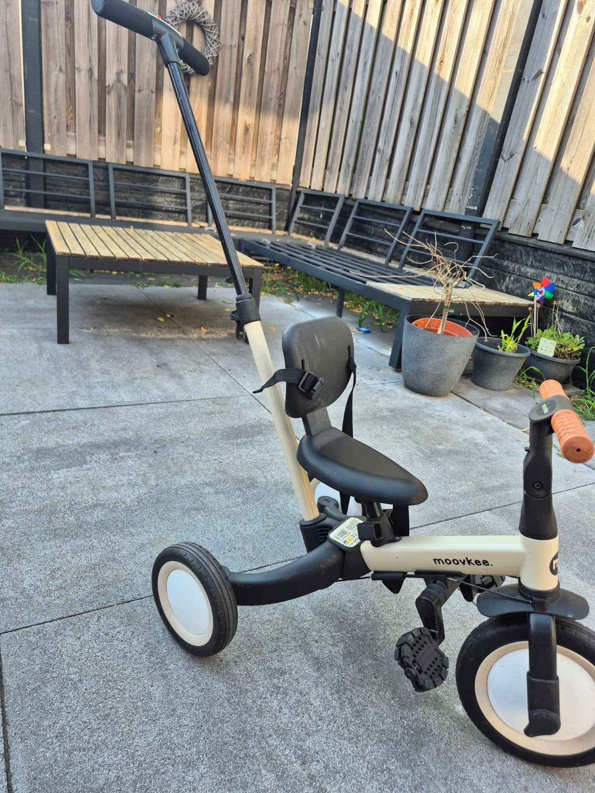 Moovkee 3-in-1 Loopfiets/Driewieler, Kinderen en Baby's, Speelgoed | Buiten | Voertuigen en Loopfietsen, Ophalen, Zo goed als nieuw