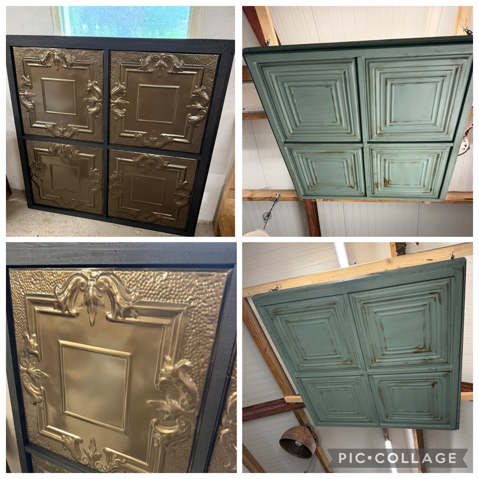 Wandpaneel plafond decoratie winkel mancave enz, Ophalen, M, Zo goed als nieuw, M