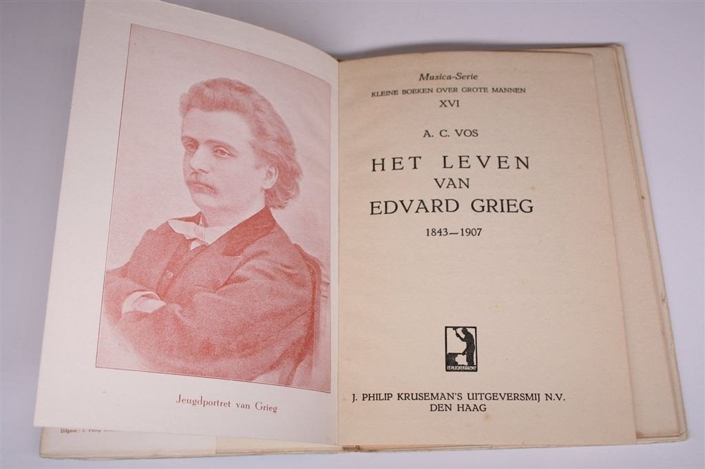 Edvard Grieg: Het Leven — Musica-serie Nr. 16 [ca. 1951], Boeken, Ophalen of Verzenden, Gelezen, Artiest