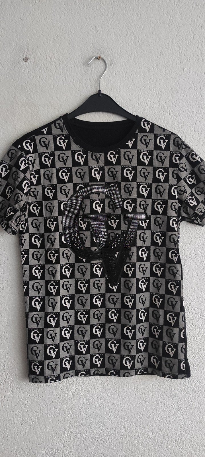 Versace Stijlvol T-shirt Maat L, Kleding | Heren, T-shirts, Onbekend, Zwart, Overige maten, Ophalen of Verzenden