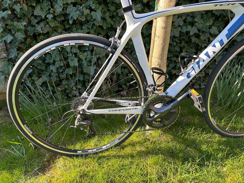 Giant TCR racefiets Ultegra, maat 56, Fietsen en Brommers, Ophalen, 28 inch, Carbon, Heren