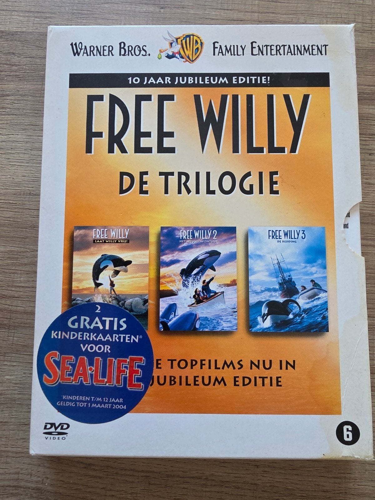 Free willy de trilogie  10 jaar jubileum editie, Alle leeftijden, Ophalen of Verzenden, Zo goed als nieuw