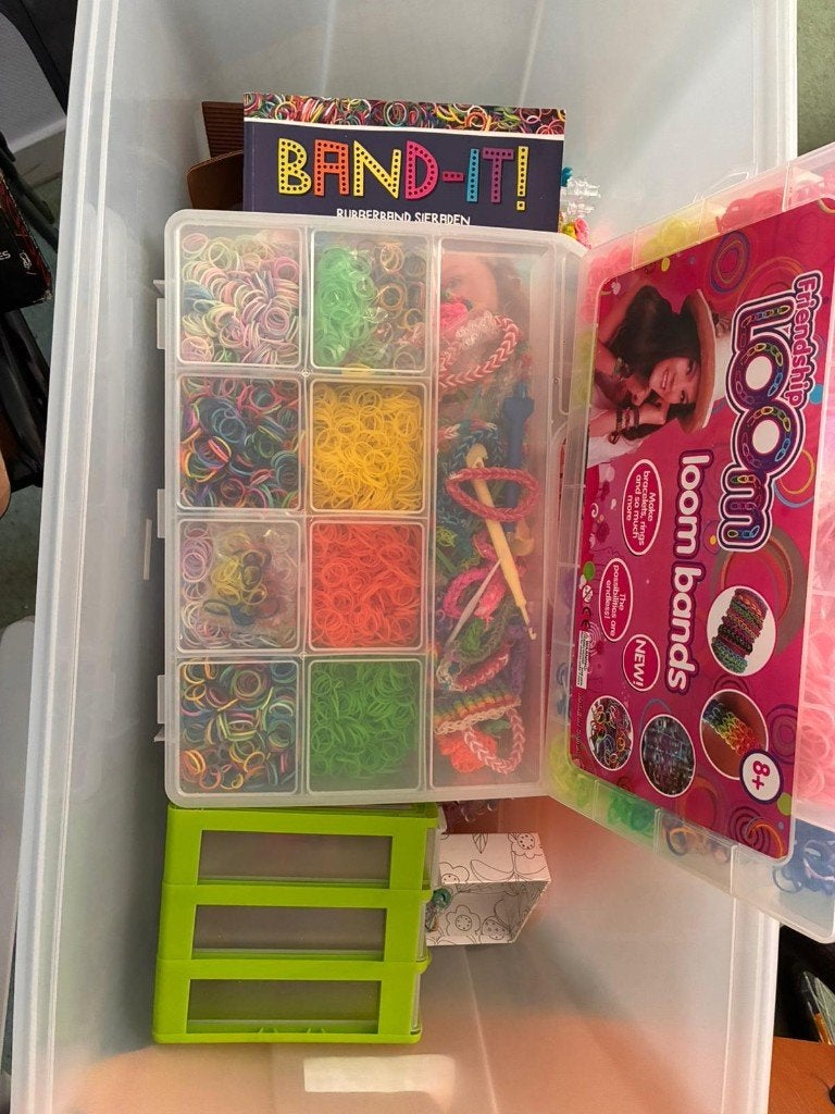 Loom bandjes set, Ophalen, Overige typen, Zo goed als nieuw, Herbruikbaar