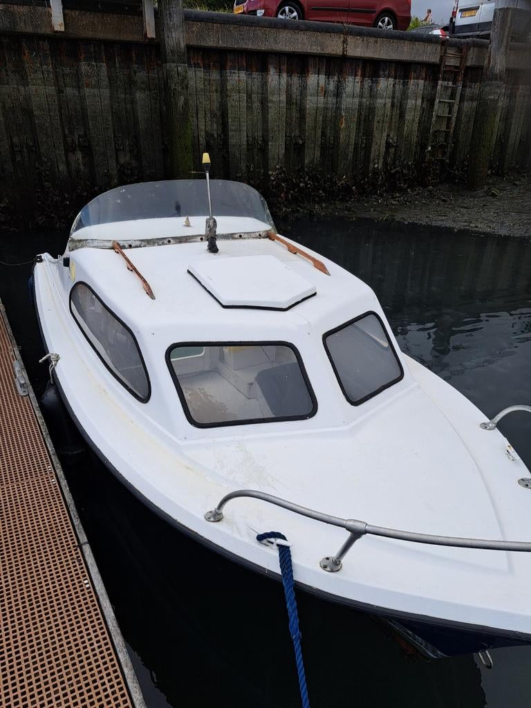 Kajuitboot shetland, Ophalen, Gebruikt