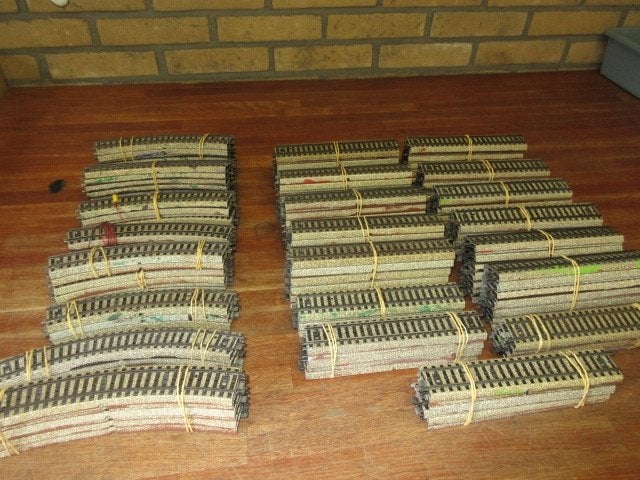 Marklin  M rail, Wisselstroom, Gebruikt, Rails, Ophalen of Verzenden