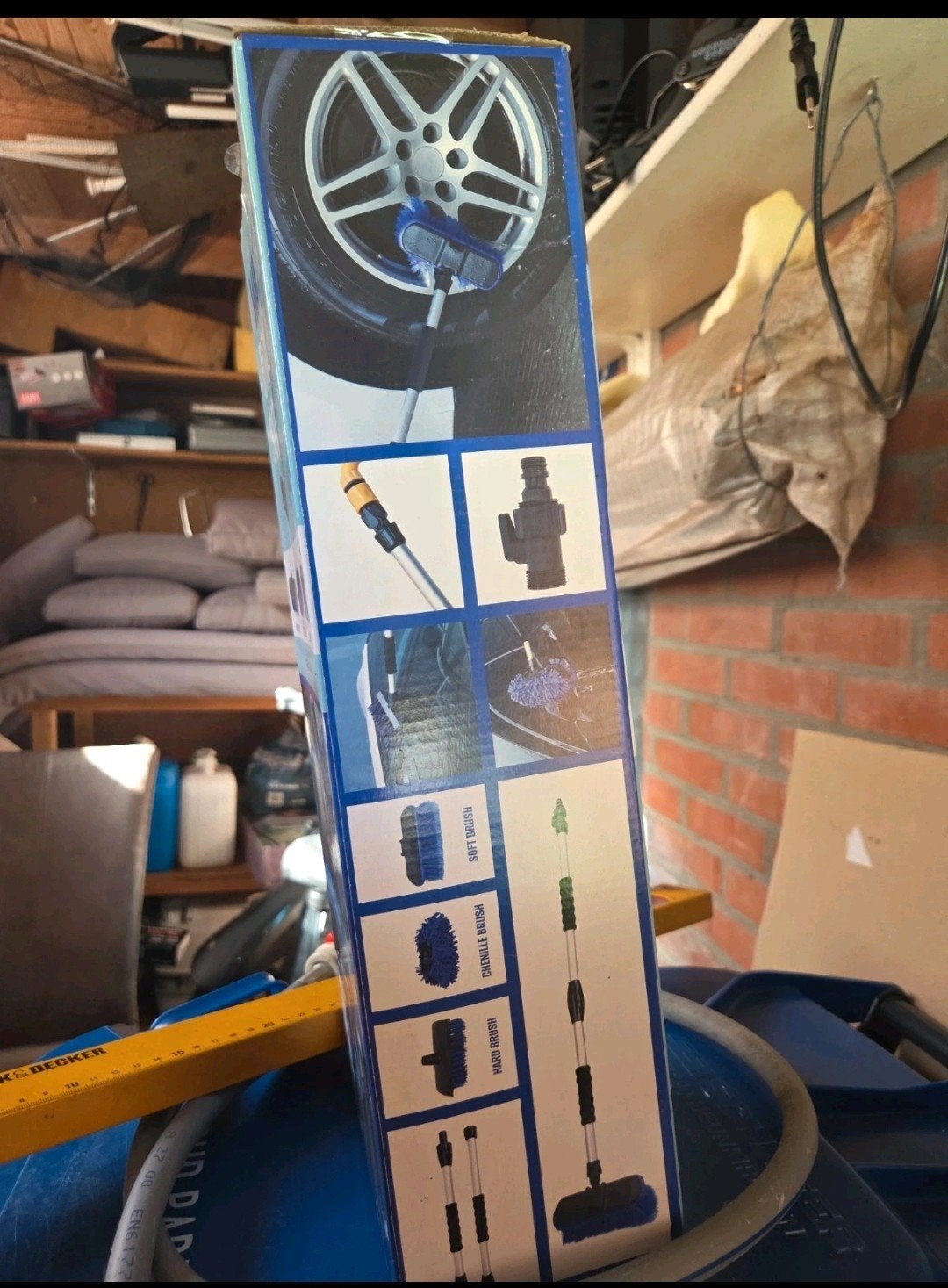 Water Broom Set met 3 Borstels - Nieuw in Doos, Ophalen of Verzenden, Nieuw