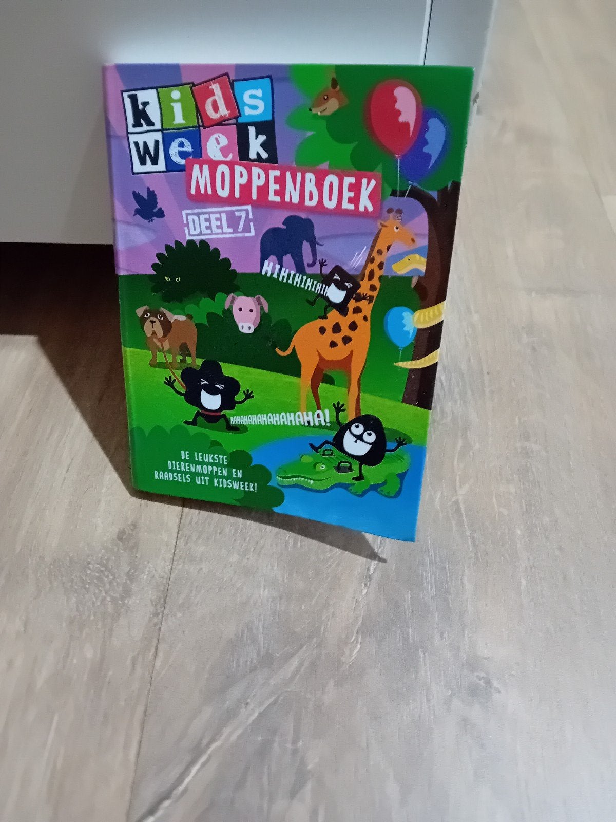 Moppen boekje kids, Ophalen, Moppen