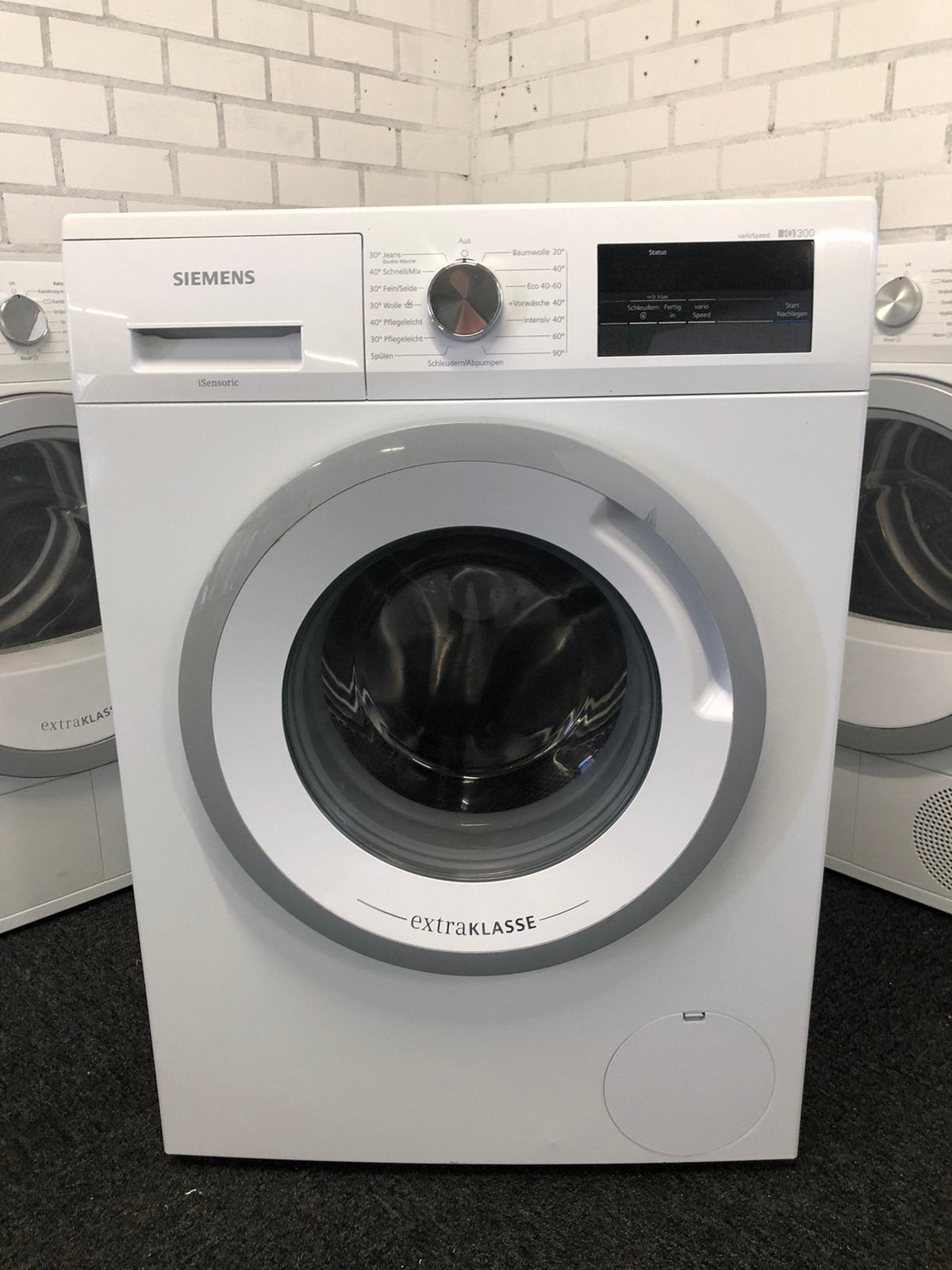 €325 A+++ 8kg Wasmachine Siemens iQ300 MET GARANTIE OPHALEN, Witgoed en Apparatuur, Wasmachines, Ophalen, Minder dan 85 cm, 8 tot 10 kg