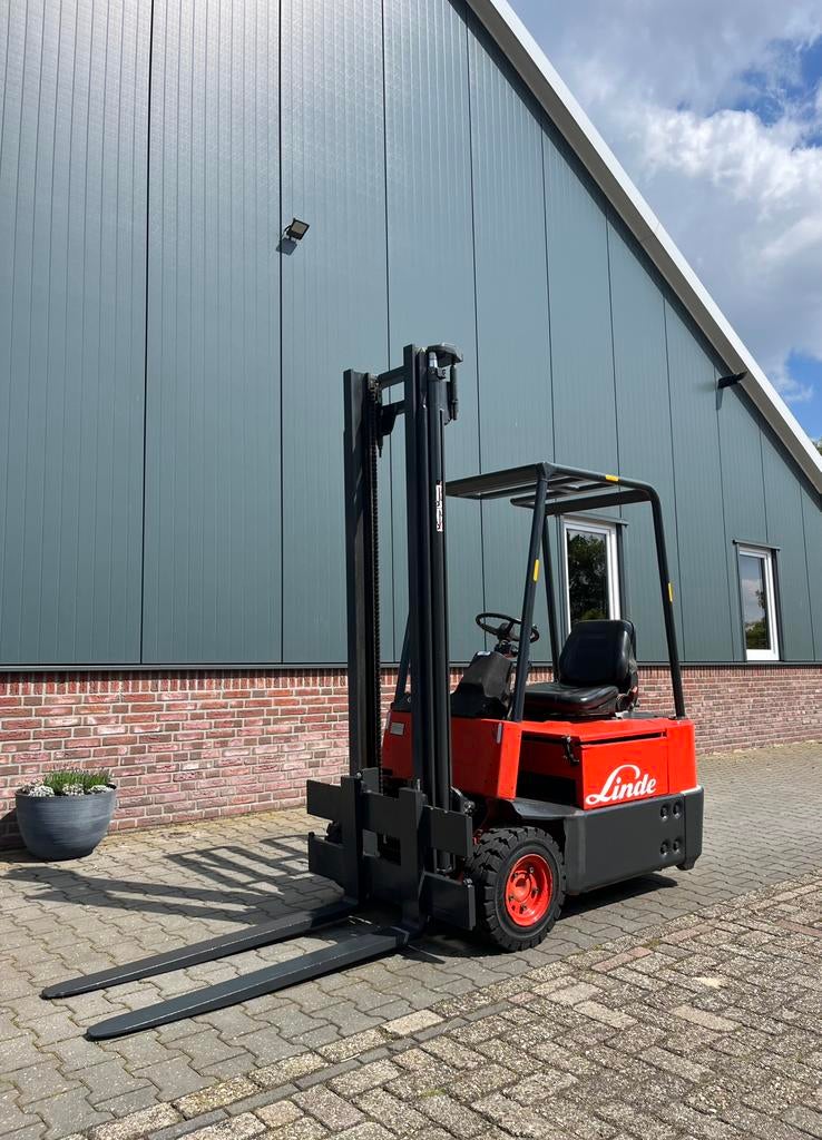 Linde E15 - electr. vorkheftruck - MARGE - nieuwe banden !!, Ophalen, Linde, Heftruck, Linde