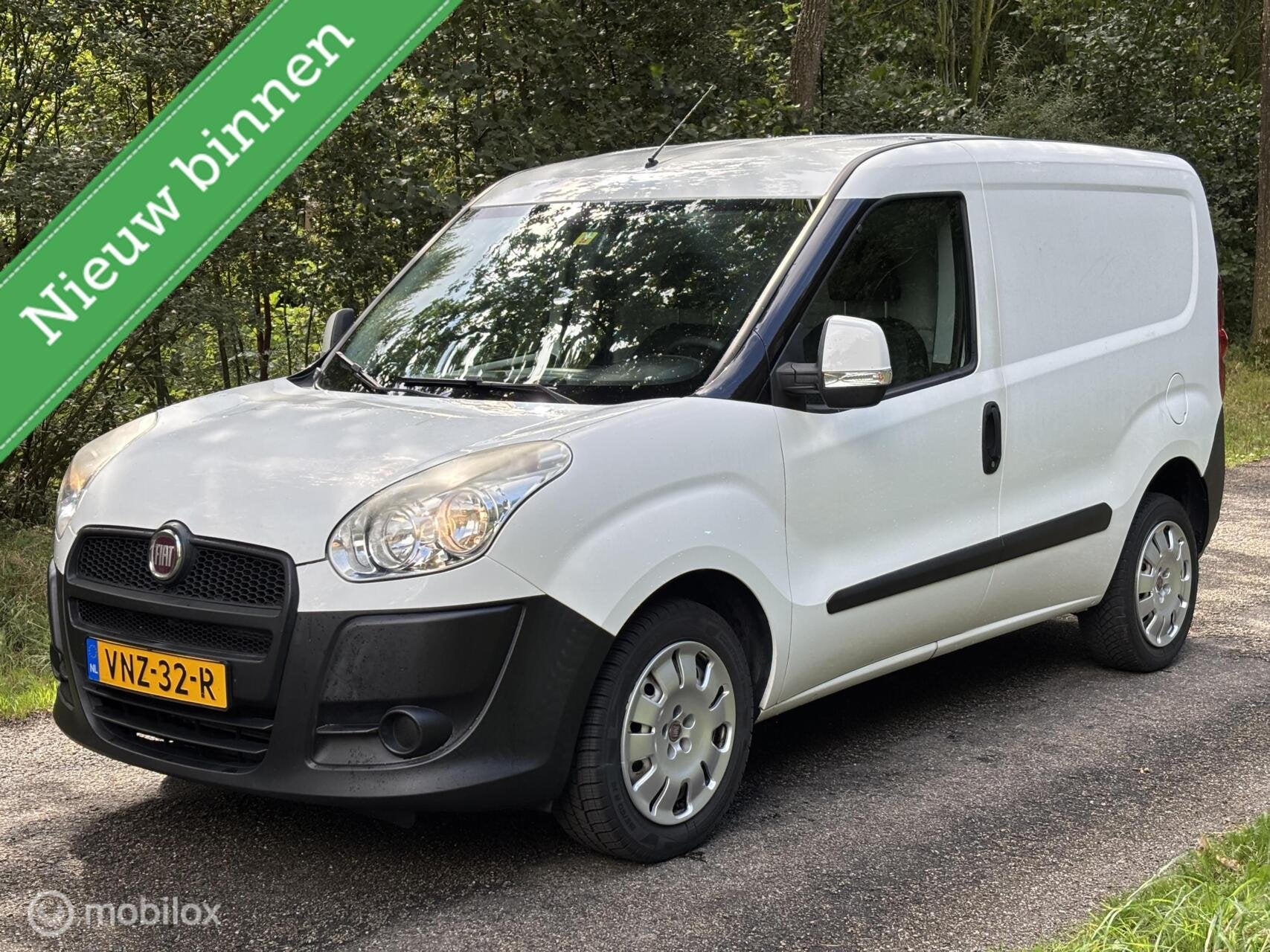 Fiat Doblò Cargo 1.4 SX |Airco|Trekhaak|Schuifdeur|Benz, Auto's, Euro 5, Gebruikt, Electronic Stability Program (ESP), Bedrijf