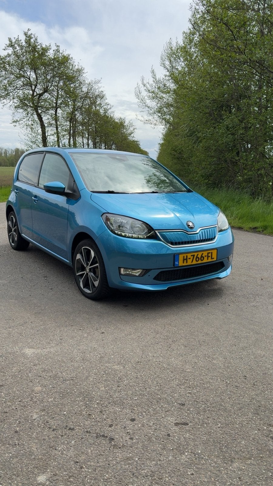 Skoda Citigo BEV 83pk 2020 Blauw Automaat, 83 pk, 37 €/maand, Origineel Nederlands, Elektrisch