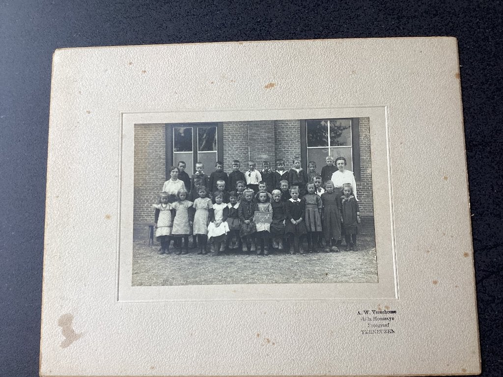 Zeeuws-Vlaanderen. Schoondijke. (Foto), Verzenden, Voor 1920, Ongelopen, Zuid-Holland