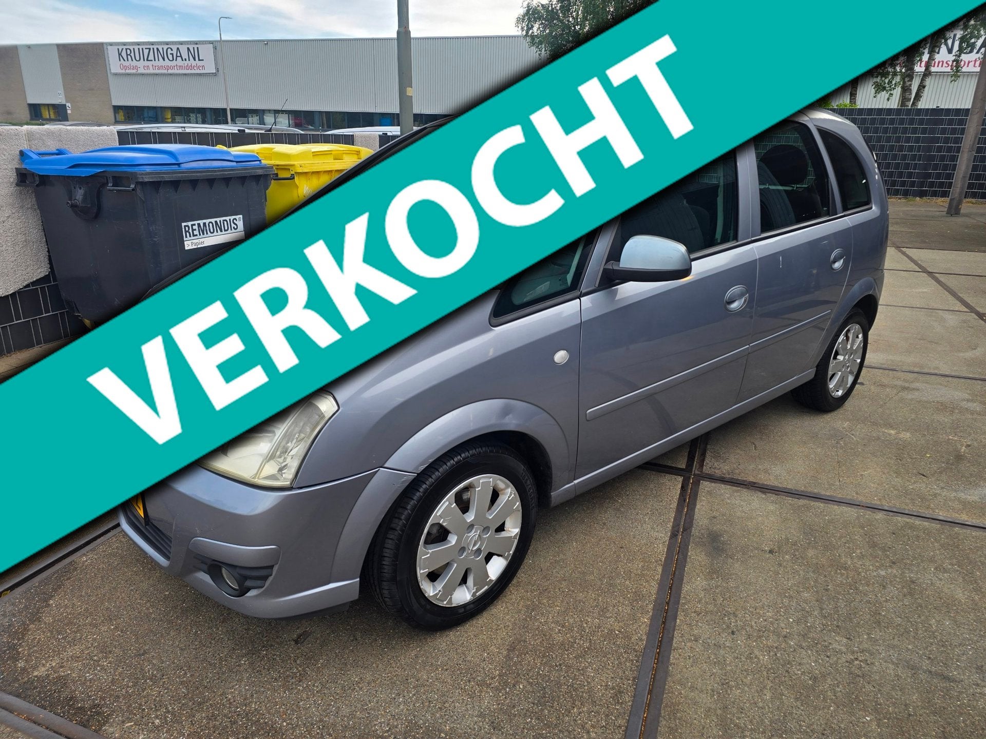 Opel Meriva 1.6-16V Cosmo Automaat Airco APK 06-2027, Auto's, 15 km/l, 4 cilinders, Leder en Stof, Origineel Nederlands