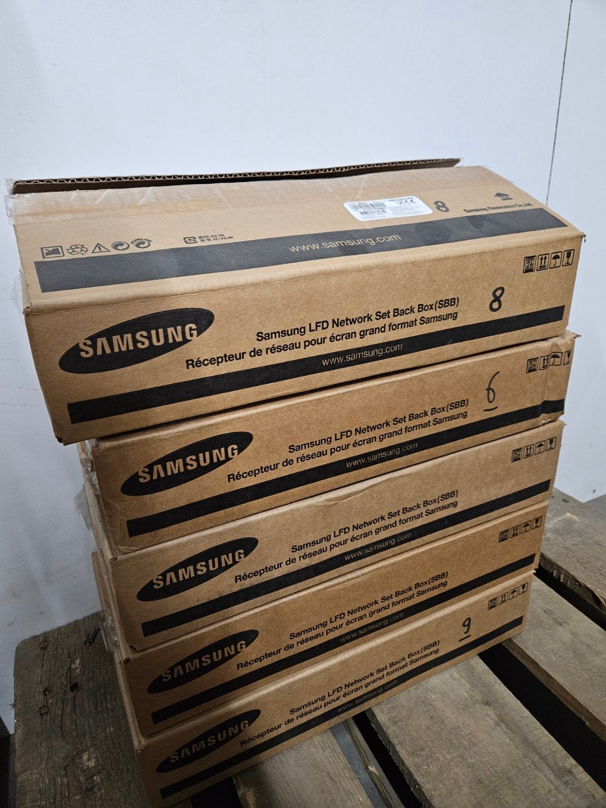 Samsung LFD Network Set Back Box (SBB) Model SBB-C, Ophalen of Verzenden, Gebruikt, Tv en Weergevers