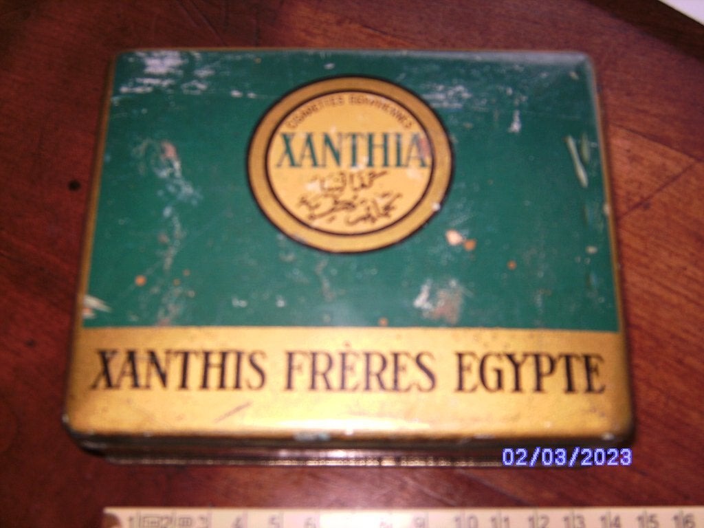 Den Haag blik Xanthia Xanthis Freres Egypte nr 2 Ed Laurens, Ophalen of Verzenden, Gebruikt, Overige, Overige merken