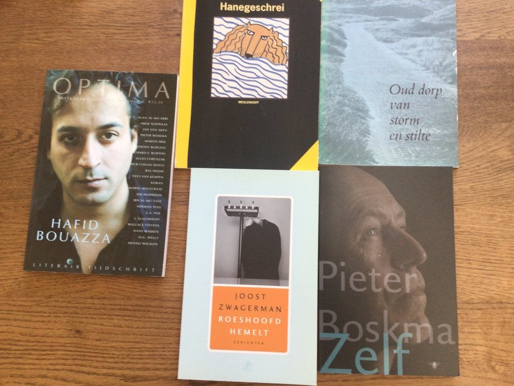Boeken: 5 gedichtenbundels, Ophalen of Verzenden