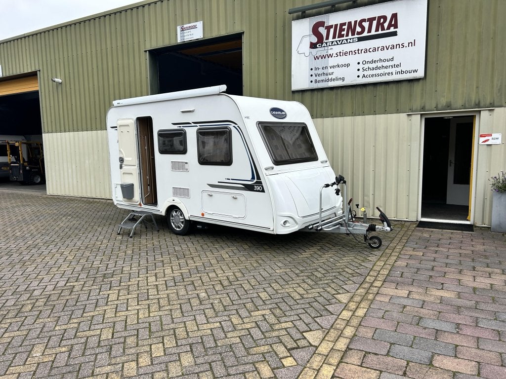 Caravelair Antares Style 390 Vast bed Mover THULE, Dwarsbed, Bedrijf, 750 - 1000 kg, 4 tot 5 meter