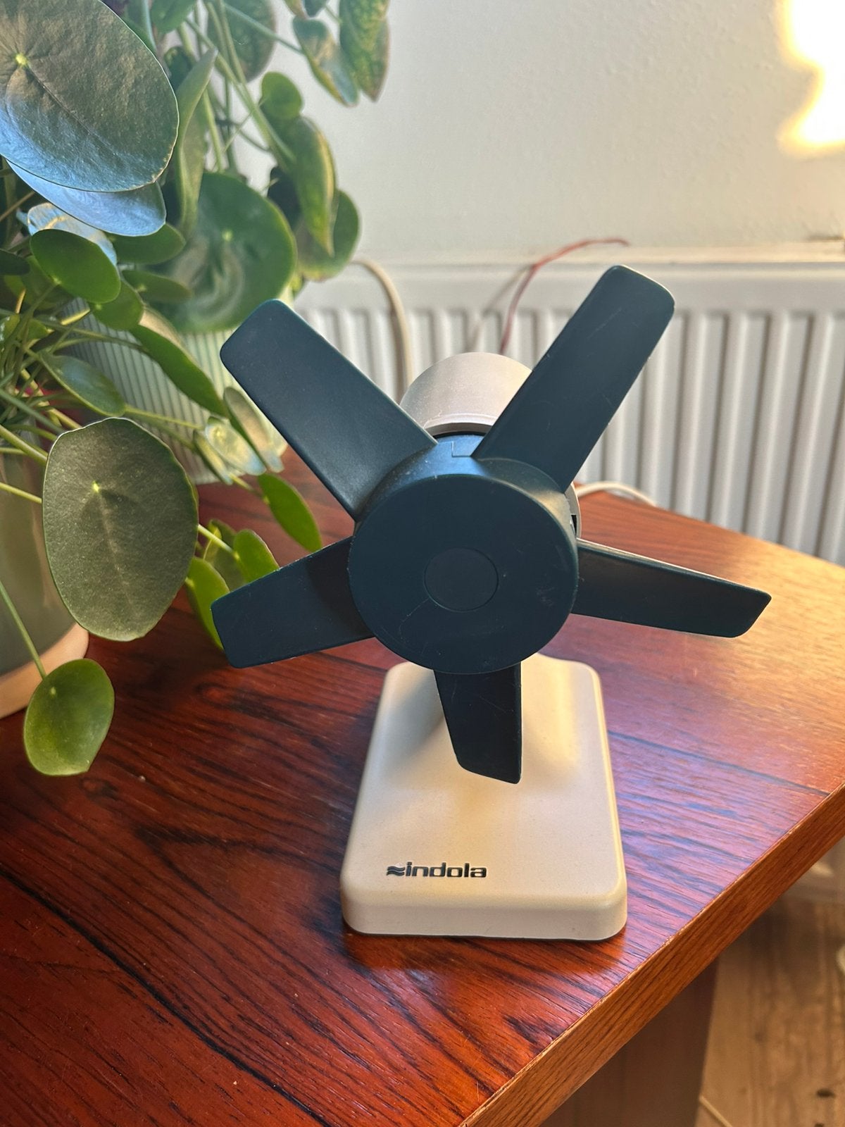 Indola TV150 vintage ventilator, Witgoed en Apparatuur, Ventilatoren, Ophalen, Gebruikt, Tafelventilator