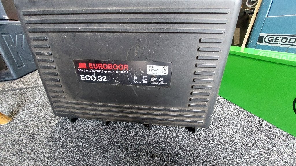 Magneet boormachine Euroboor ECO.32, Doe-het-zelf en Verbouw, Gereedschap | Boormachines, Ophalen, Zo goed als nieuw, 600 watt of meer