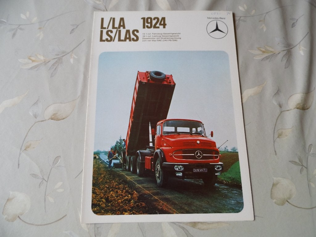 Mercedes Benz 1924    1975, Boeken, Verzenden, Zo goed als nieuw, Mercedes
