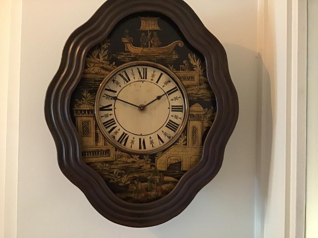 Chinoiserie Antieke klok, Antiek en Kunst, Ophalen