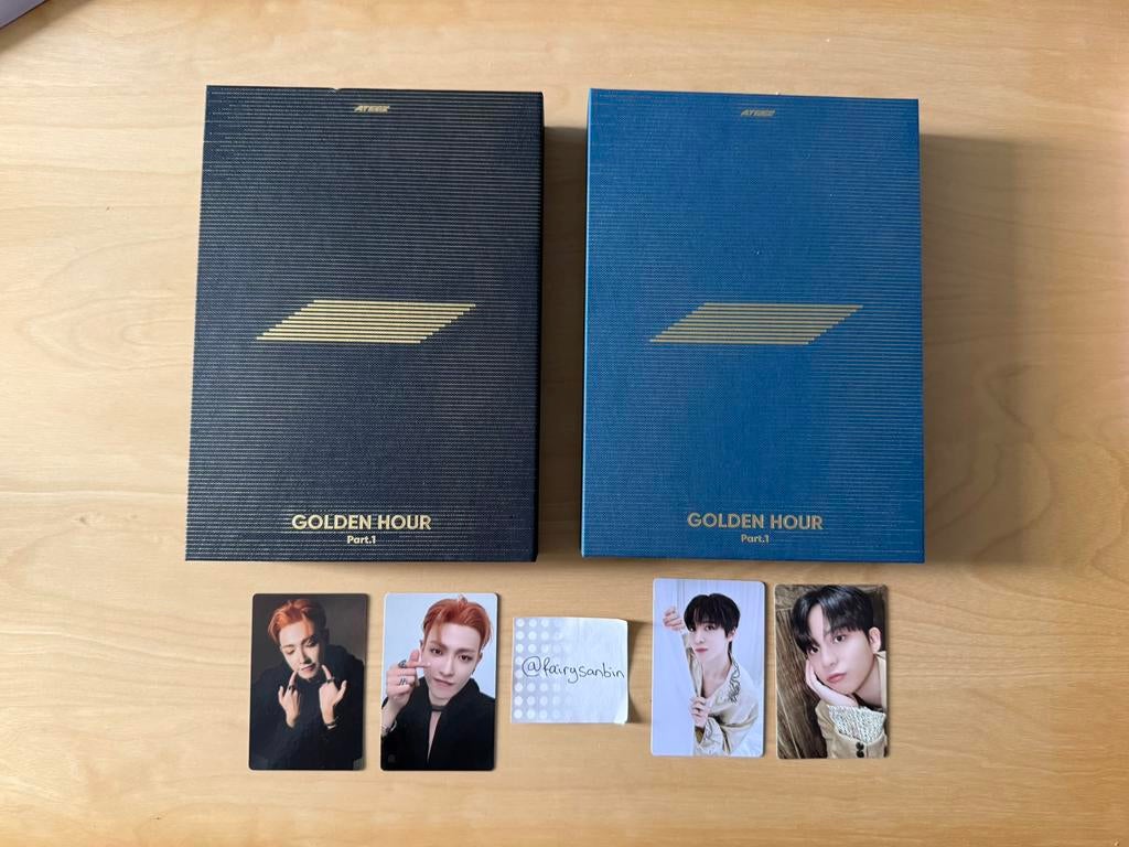 Ateez golden hour part 1 albums compleet, Ophalen of Verzenden, Zo goed als nieuw, Cd of Plaat