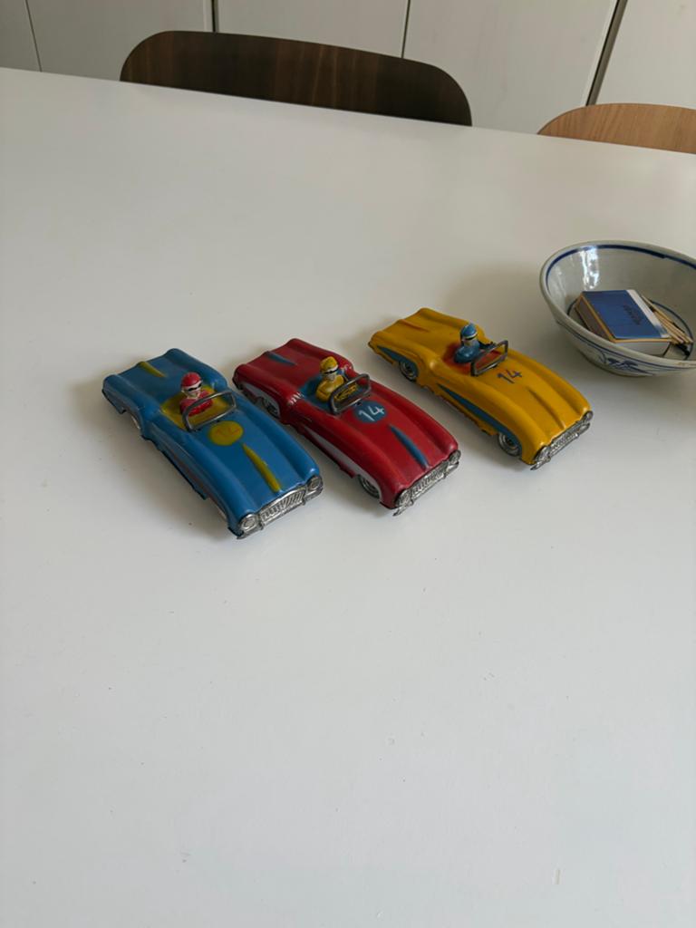 Oude metaal autos, Antiek en Kunst, Ophalen of Verzenden
